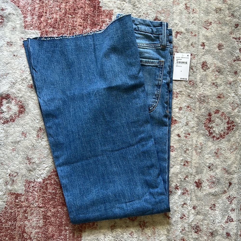 Good American Good Waist Palazzo